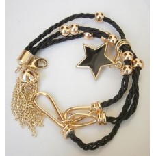 Bratara snur cu elemente metalice